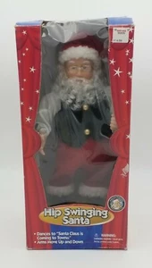 Hip Swinging Santa North Pole Productions Gemmy Industries Works Watch VIDEO - Picture 1 of 12