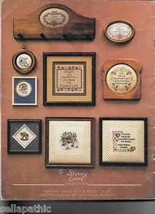 For Hearth & Home 16 Cross Stitch Pattern Family Sayings - Picture 1 of 2