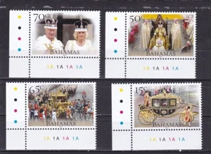 Bahamas mnh Set Coronación del Rey Carlos 3 Realeza 2023 - Imagen 1 de 1