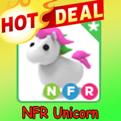 Adopt Me Hot Pet- Neon Fly Ride Unicorn- Fast And Cheap Delivery • 4.99€