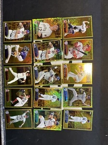2012 Topps Baseball Gold Sparkle Lot (36) - Picture 1 of 3