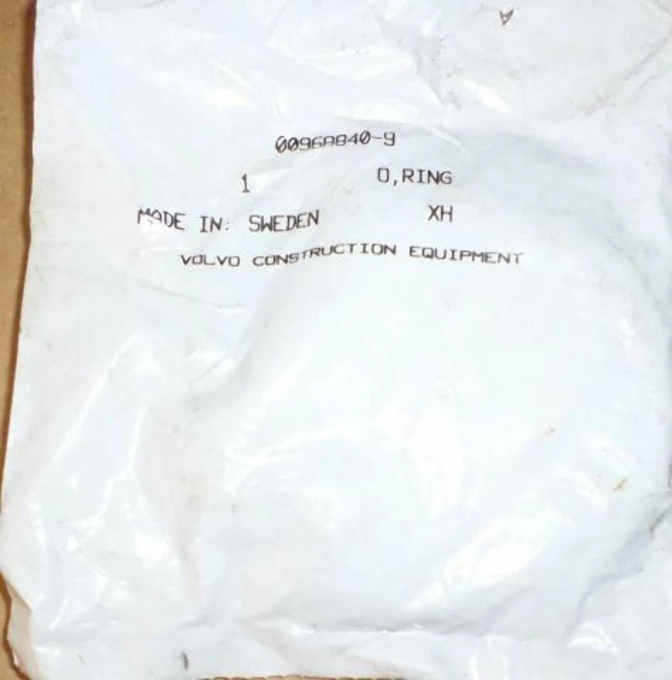 Nueva junta tórica Volvo Surplus 968840 para Volvo A25D A30D A35D A40D A35 A30E T450D Foto 1 de 1