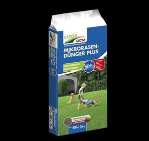 Cuxin DCM Mikrorasen-Dünger PLUS 20 kg Rasendünger gegen Moos Filz NPK 10-3-18 - Bild 1 von 2