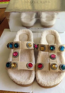  AZALEA WANG Women’s gem clogs SZ 9 NWB  - Picture 1 of 4