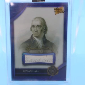 LYMAN HALL 2025 PIECES OF THE PAST 1776 THE FREEDOM FIGHTERS Relic VELLUM - Bild 1 von 2