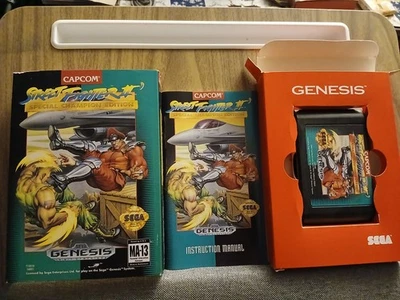 Street Fighter II 2 Special Champion Edition (Sega Genesis, 1993) CIB Complete - Image 1 of 4