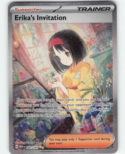Erika's Invitation - Special Illustration Rare SV: Scarlet & Violet 151 203/165 - Picture 1 of 2