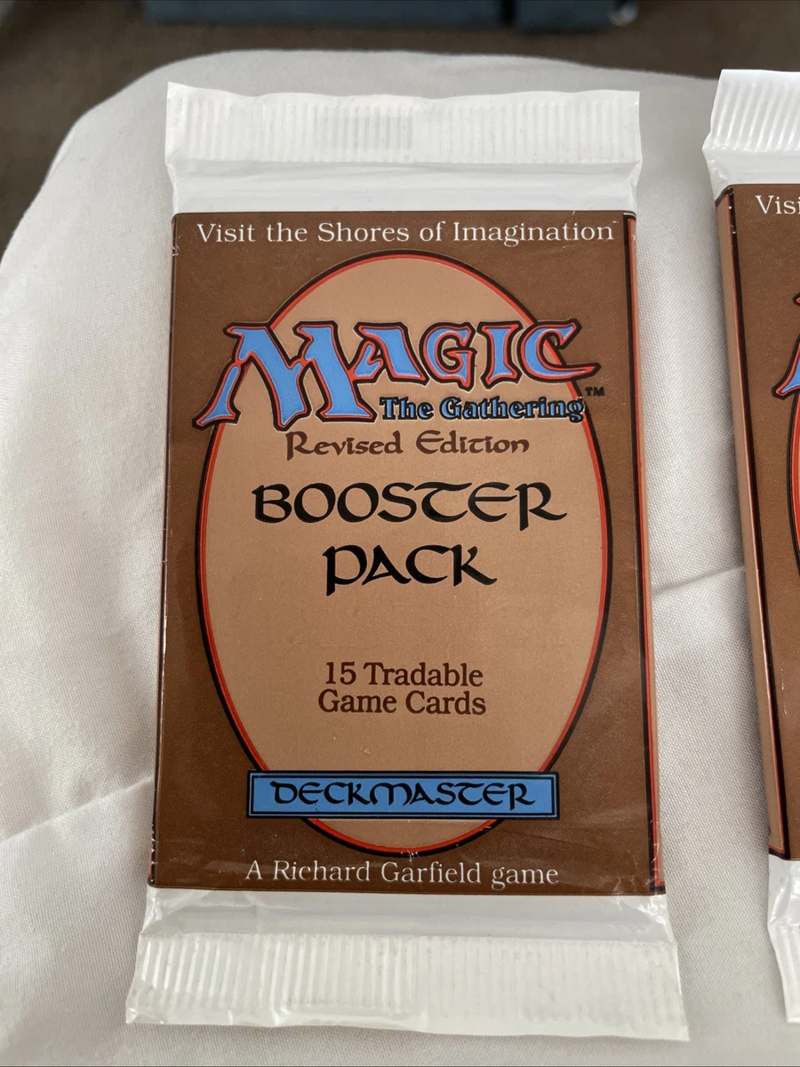 【MTG】リバイズド Revised Edition Booster Pack Opening 16 Revised Edition Booster Packs - 1994 Magic the
