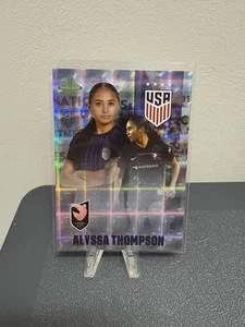 2025 Parkside NWSL Club and Country Laser Foil /99 Alyssa Thompson SP - Bild 1 von 2