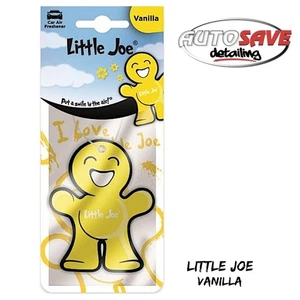 Little Joe - Paper Car Air Freshener - Yellow Vanilla Scent - Picture 1 of 1
