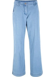 Marlene-Jeans Gr. 44 Hellblau Denim Damenjeans Culotte Hose Casual-Pants Neu - Bild 1 von 1