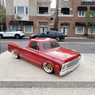 1/10 Custom Paint CHEVY C10 VTA 4Tec-2 HPI RDS DC10 YD2 MST FZ02 Body Only - Image 1 of 4