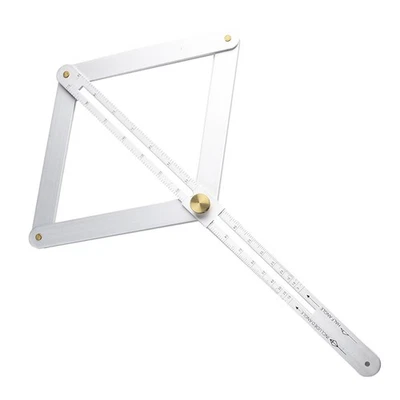 Square Protractor Protractor Artifact Corner Angle Finder Foldable Multi-Angle - Image 1 of 4