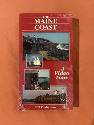 The Maine Coast: A Video Tour (VHS, 1992) Dan Jones Scenic Maine Documentary VHS - Image 1 of 3