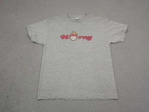 Vintage Horny Skateboards Shirt Herren Medium grau Y2K Surf Skate Erwachsene 2000er - Bild 1 von 17
