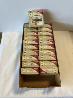 Tapas de tarro de albañil bucal regular Kerr 21 cajas de 12 tapas (252 tapas) nuevas y selladas Foto 1 de 2