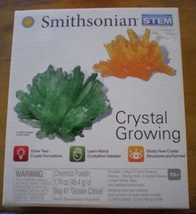 Smithsonian Stem Crystal Growing Kids Education Kit ~ 10+UP - Bild 1 von 4