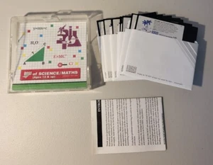 Best of Science/Maths - Econ Software Vintage PC 5.25' Floppy *W/ Original Case* - Picture 1 of 4