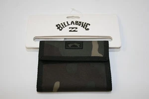 Billabong Hombres Triple Plegable Cartera Camuflaje Surf Tribong Lite Monedas Monedas - Imagen 1 de 6