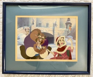 Disney Beauty & The Beast Lithograph "Belle Tames the Beast" COA 1403/30000 - Picture 1 of 4