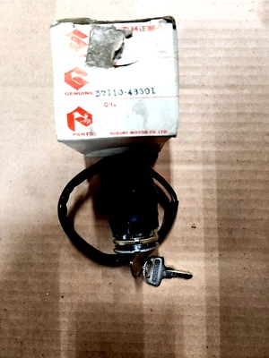 CONJUNTO INTERRUPTOR DE ENCENDIDO NUEVO SUZUKI TS125 1980-1981 37110-48501 Foto 1 de 3
