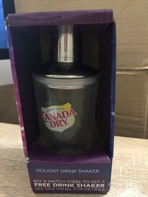 Праздничный шейкер для напитков CANADA DRY — барный шейкер для напитков — реклама  - Изображение 1 из 3