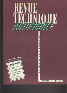 (27B)REVUE TECHNIQUE AUTOMOBILE SIMCA VEDETTE - Imagen 1 de 2