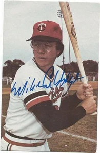 Minnesota Twins MIKE CUBBAGE autographed 1979 Team Issue Postcard - Picture 1 of 1