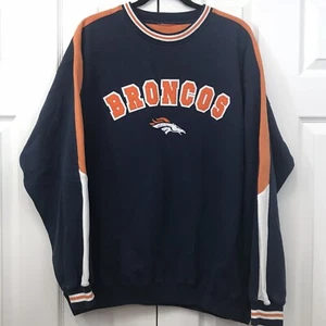 Vintage NFL Denver Broncos Crewneck Pullover Sweatshirt Herren Gr. XL Football - Bild 1 von 6