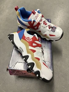 NIB Skechers D'Lites 2 X One Piece Women's Sneakers Luffy Limited Edition Sz 7.5 - Picture 1 of 6