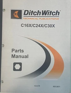 Grabenschalter C16X, C24X, C30X Teilehandbuch, Ausgabe 06, Prt# 053-2871 Ausgabe 06 - Bild 1 von 4