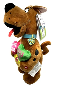 NWT SCOOBY DOO ANIMATED VALENTINES DAY PLUSH “Be Mine” Movement + Sound - Picture 1 of 8