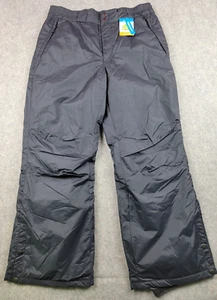 Columbia Snow Pants Mens Large Black Frosty Field Pant Insulated Omni Shield NWT - Picture 1 of 14