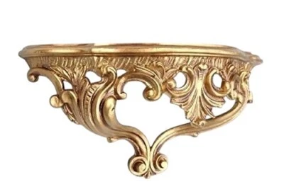 Wandkonsole Barock Antik Hängekonsole 38x20 Wandablage Spiegelkonsole Wandregal - Bild 1 von 4