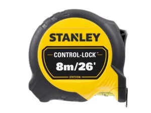 Stanley STHT37236-5 Control-Lock Tape Measure 8 Metre / 26 Feet - 25mm wide - Picture 1 of 4