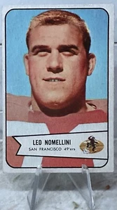 Bowman #76 1954 Leo Nomellini SP ¡EX! HOF!  🔥 - Imagen 1 de 2
