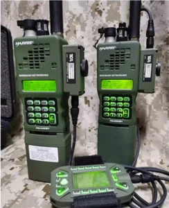 Stock 2023 HARRIS TCA PRC 152A Radio Metal VHF UHF+KDU Teclado Unidad Pantalla 15W - Imagen 1 de 17