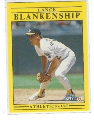 1991 FLEER BASEBALL REGULAR BASE SERIES SINGLES #'S 1-240 - Image 1 of 2