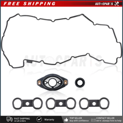 11127552280 Juego de juntas de cubierta de válvula para BMW 328i 528i X3 X5 Z4 2007-2013 2,0/3,0 L Foto 1 de 4