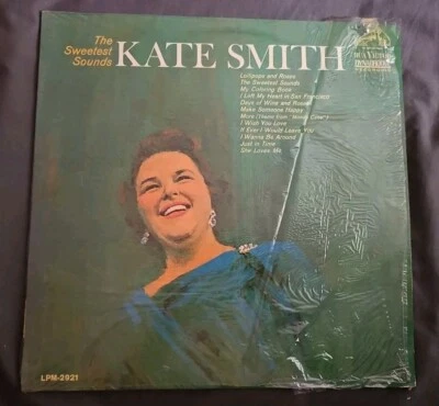 The Sweetest Sounds Kate Smith Vinyl LP RCA Victor Dynagroove Recording LSP-2921 - Image 1 of 3