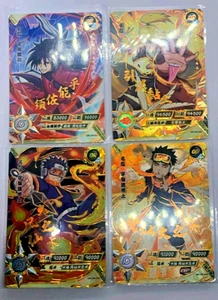 Naruto Official Kayou TCG Cards Lot x4 MADARA DEIDARA OBITO (OR Rare) - Picture 1 of 5