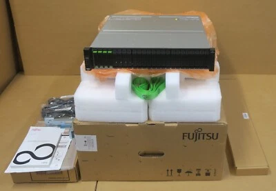 NEW Fujitsu ETERNUS JX40 S2 24x 2.5" Bay Drive Enclosure ETJEADU-W +4x 2.4TB HDD - Image 1 of 4