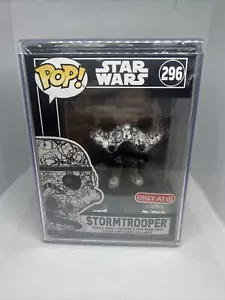 Funko Pop! Art Series Stormtrooper #296 Futura Target Exclusive Star Wars NIB - Picture 1 of 7