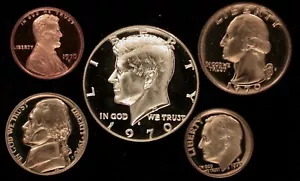 1970-s SUPERB GEM+ ALL CAM/DCAM PROOF SET !!!! SUPERB FROSTIES !!!! - Picture 1 of 2