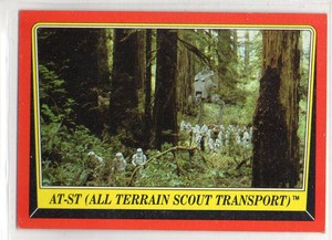 AT-ST 1983 Topps Return of the Jedi #106 EX {0127