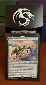 MTG Zabaz The Glimmerwasp MODULAR ARTIFACTS Custom 100 Card Commander Deck W/Box - Picture 1 of 12