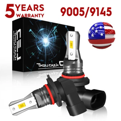 2 SUPER Brite Bombilla Faro LED para Honda TRX450FM Foreman 450 4x4 S 2002-2004 Foto 1 de 4