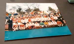 Vintage 1980's RUTGERS U. Men's Soccer Team Color Photo ALEXI LALAS 14" x 11" - Picture 1 of 2