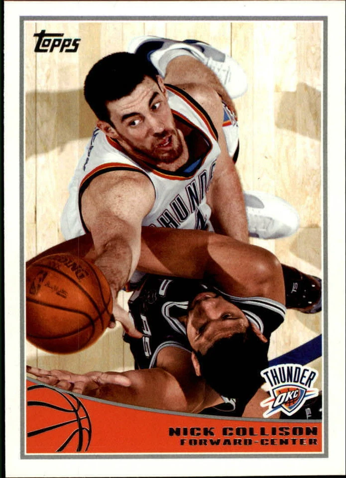 2009-10 Topps #213 Nick Collison Basketball Card - Image 1 of 1