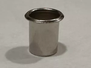 DRUM AIR VENT GROMMET Nickel 6 Ply 7/16”x 9/16” Length - Picture 1 of 4